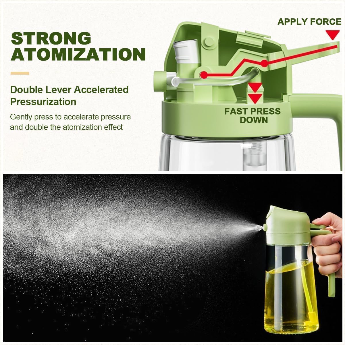 Portable Sprayer Oil Dispenser
