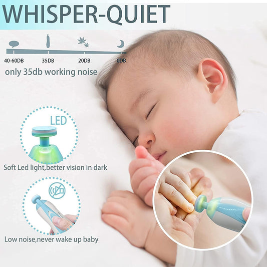 LED Baby Nail Trimmer – Safe, Silent & Parent‑Approved