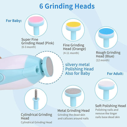 LED Baby Nail Trimmer – Safe, Silent & Parent‑Approved